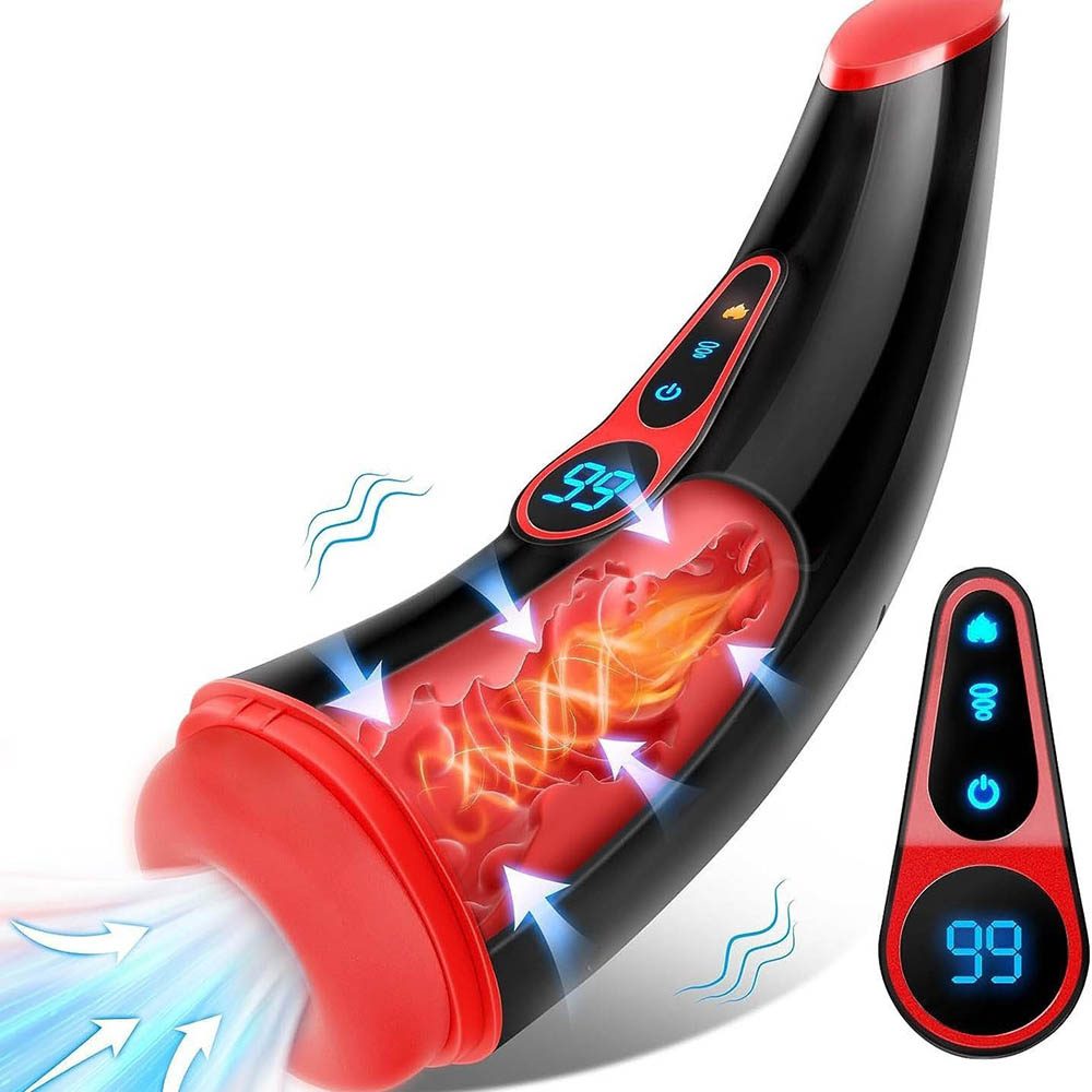 Vibrating Masturbator – White
