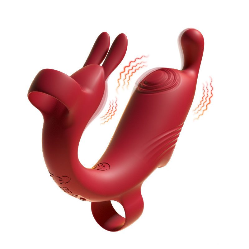 Vibrador de dedo (127 × 31 × 104 mm)