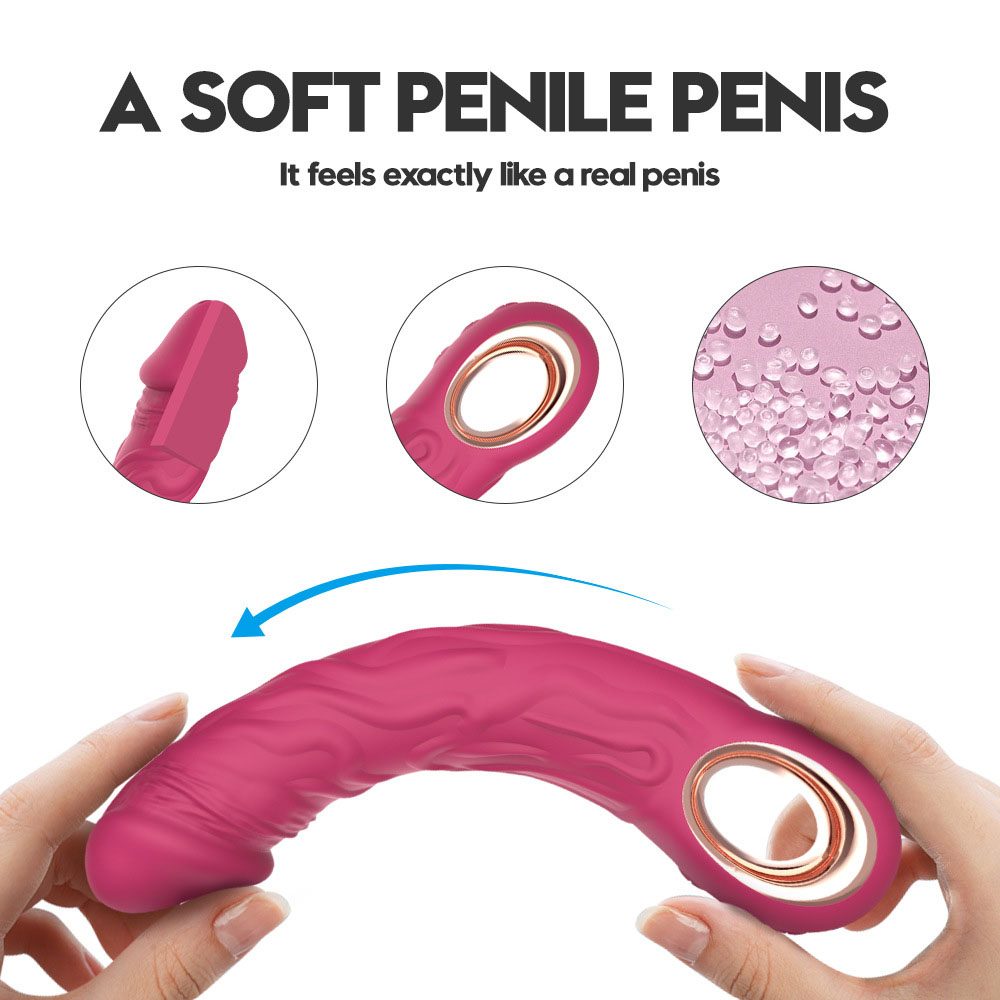 Realistic Vibrating Wand Massager