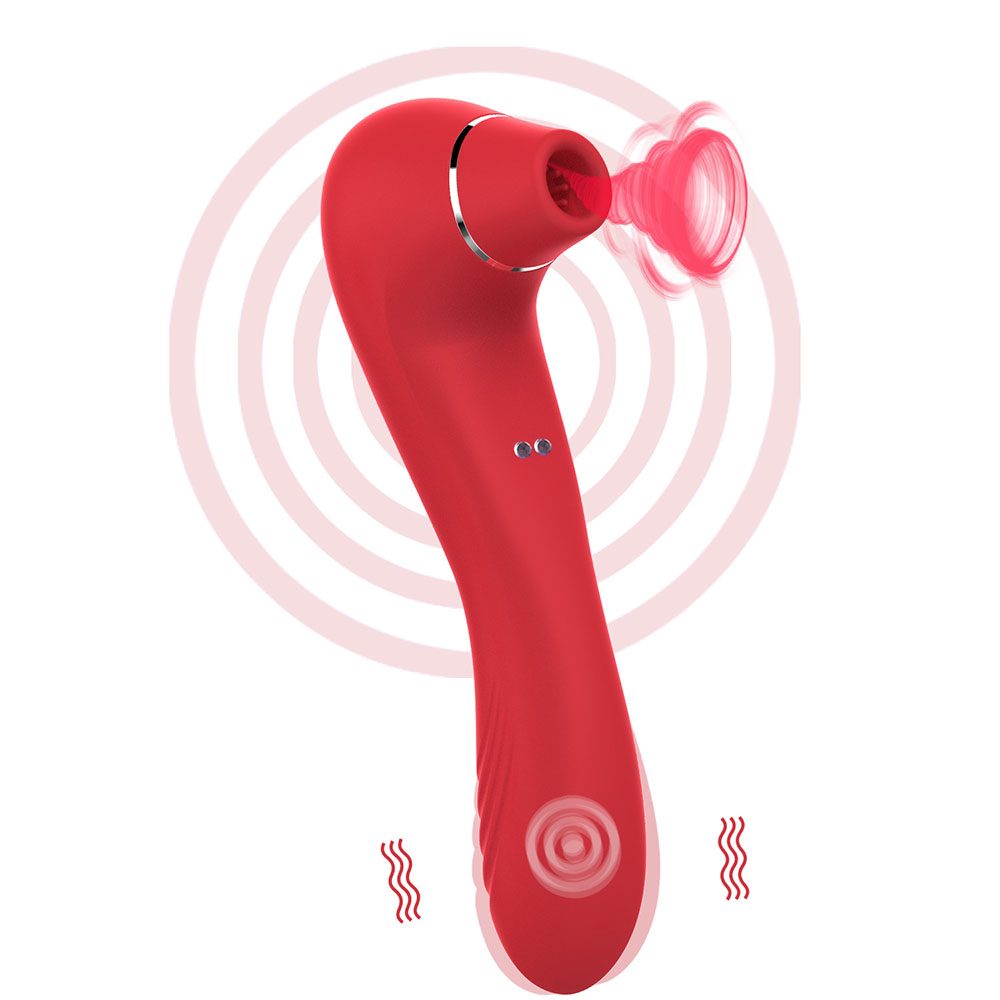 Suction Vibrator (4 × 19 cm)