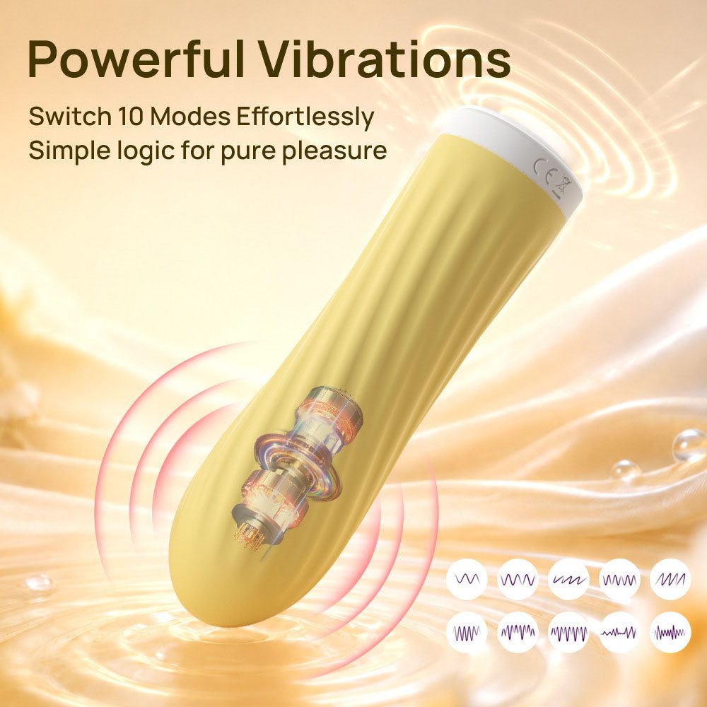 Vibrating Egg – Yellow or Black