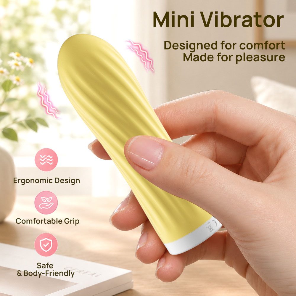 Vibrating Egg – Yellow or Black
