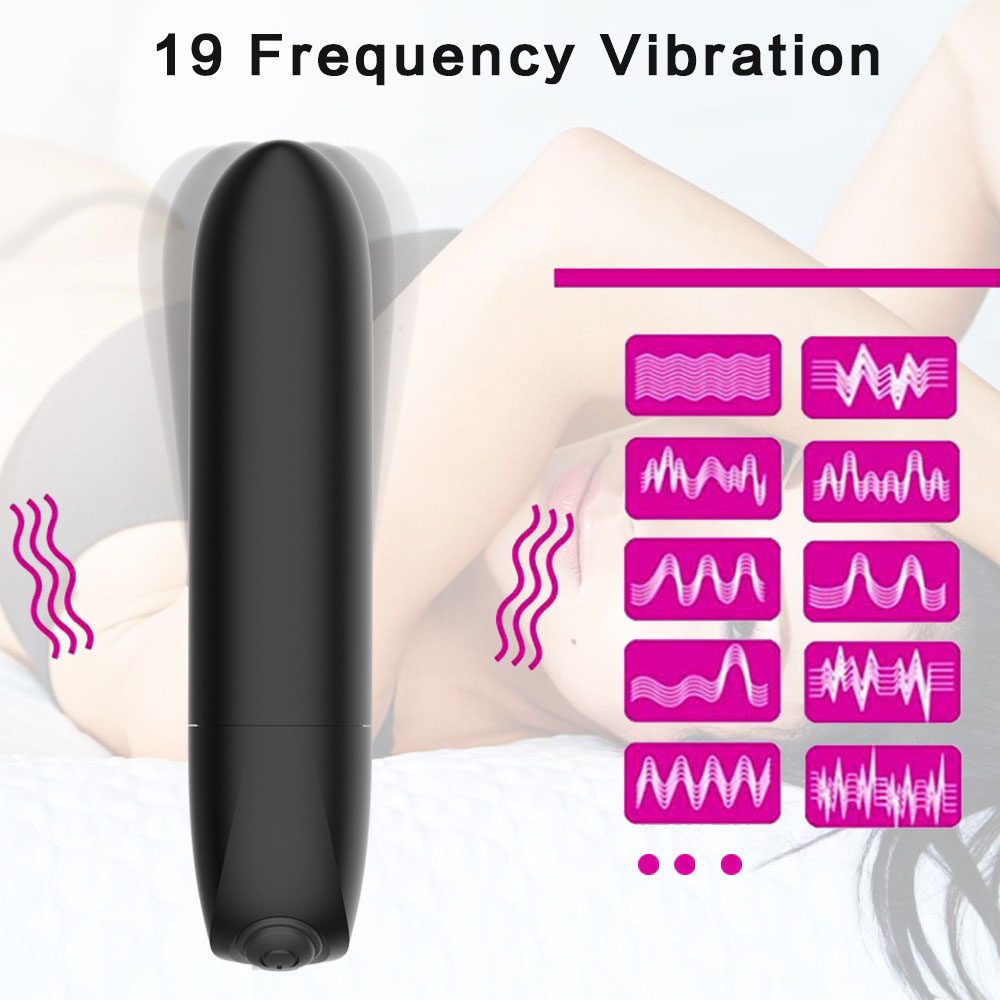 Mini vibrador tipo bala (99 × 22 mm)