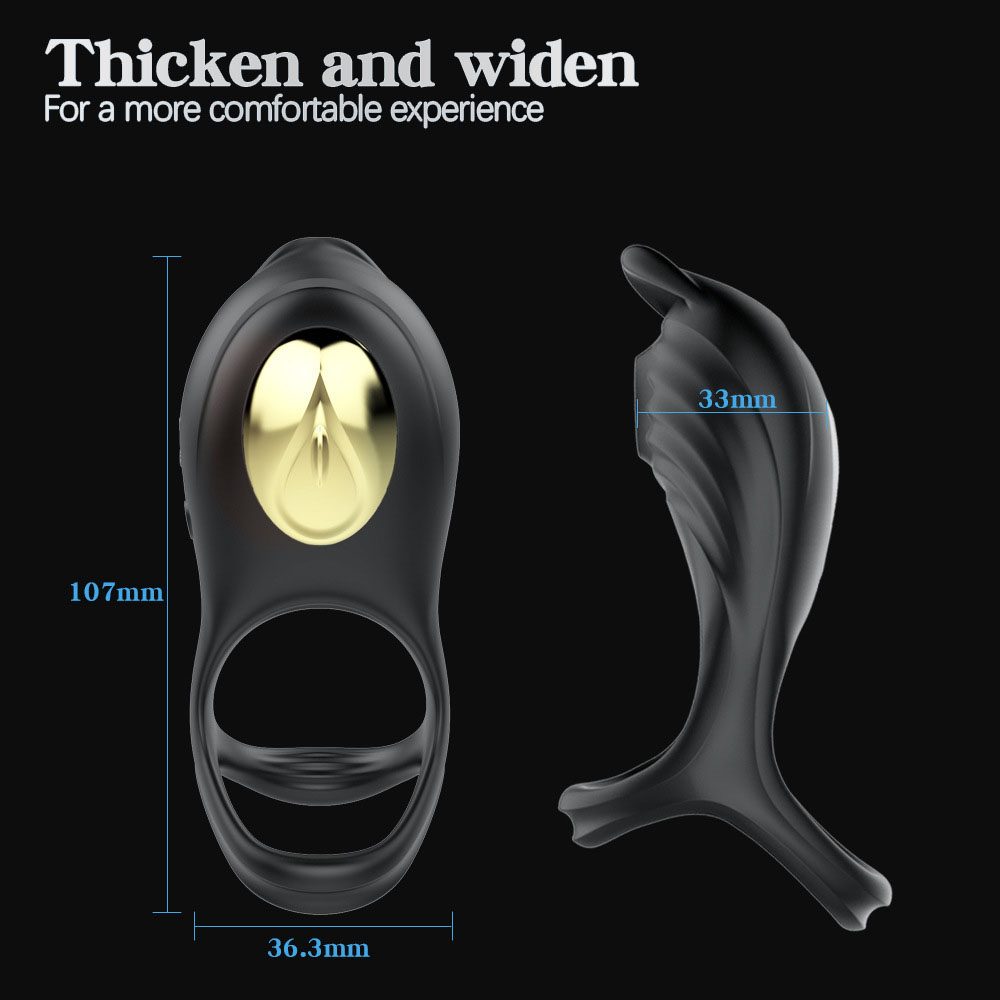 Vibrating Cock Ring (10.7 × 3.3 × 3.6 cm)