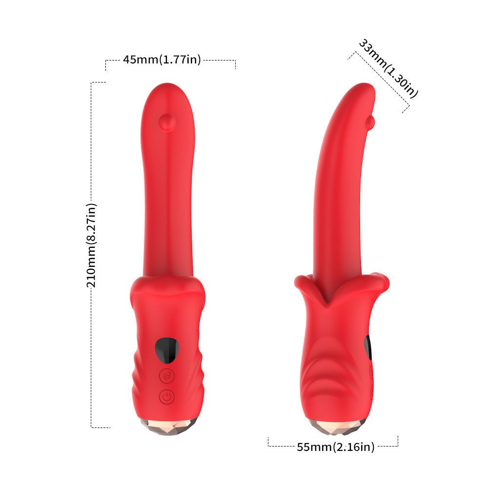 Masajador de varilla – rojo