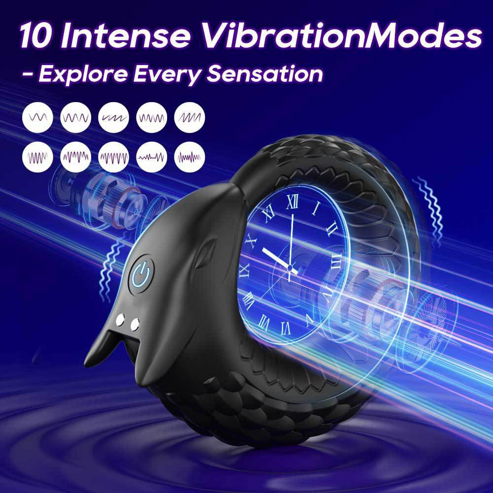 Vibrating Cock Ring (7.9 × 7.7 × 3.9 cm)