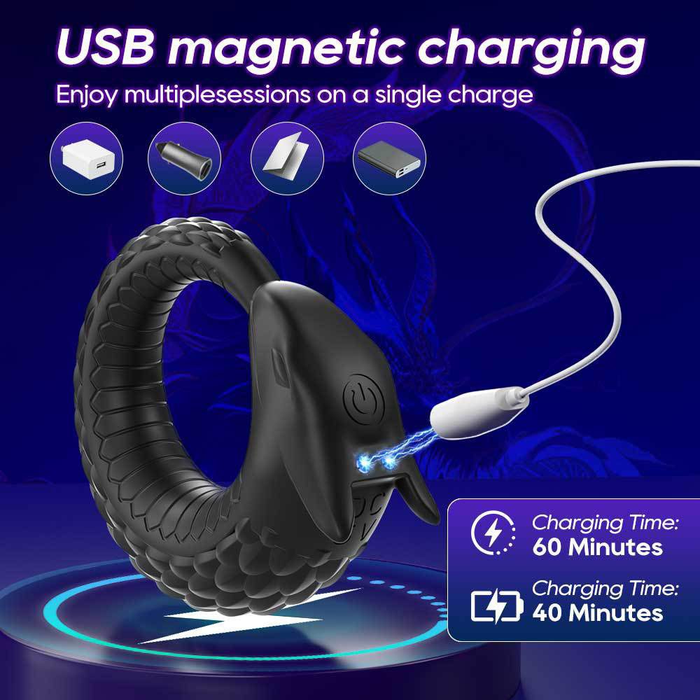 Vibrating Cock Ring (7.9 × 7.7 × 3.9 cm)