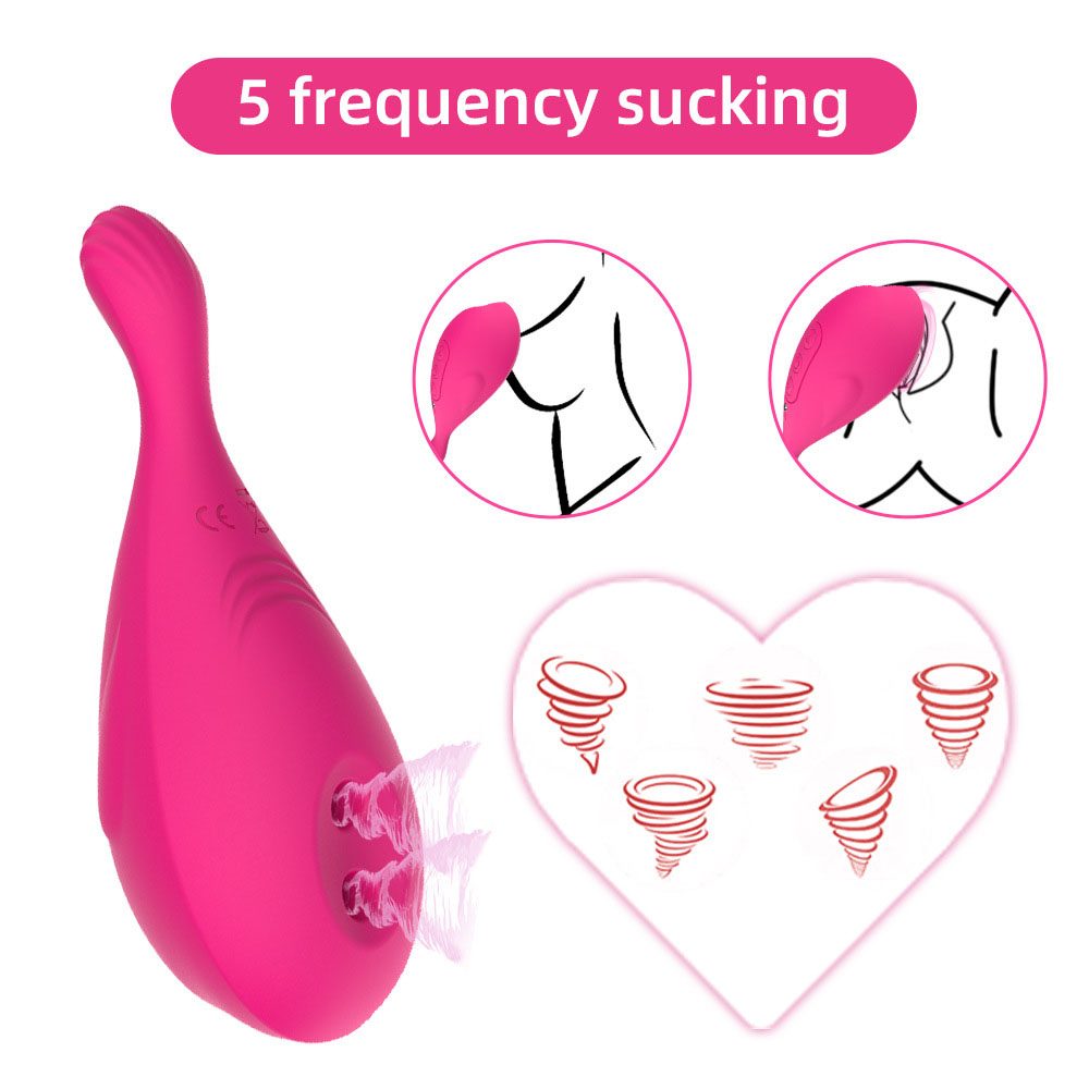 Suction Vibrator – Pink or Magenta