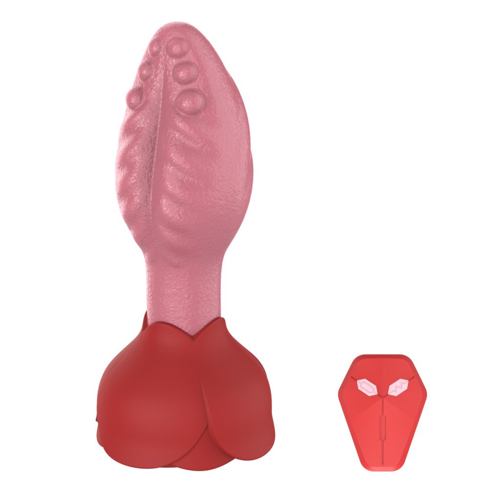 Vibrating Anal Plug – Red