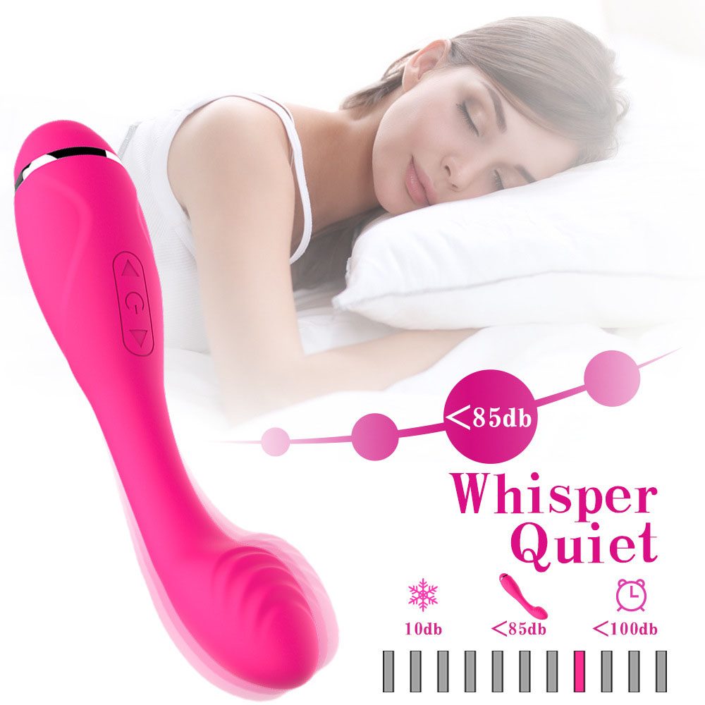 Vibrador doble punto G con ventosa
