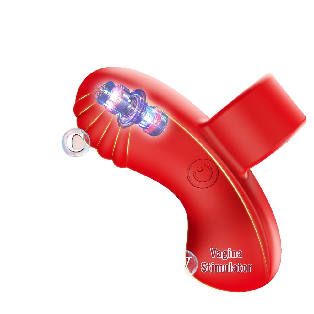 Vibrador de dedo (2.71 × 0.97in)