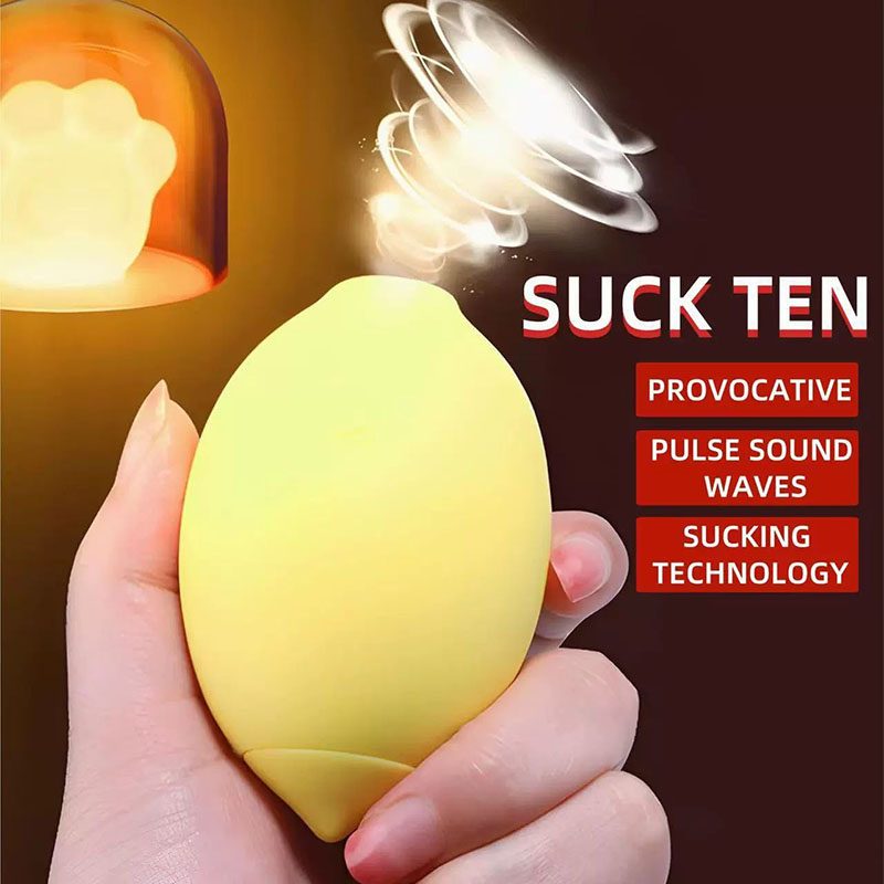 Lemon Suction Vibrator