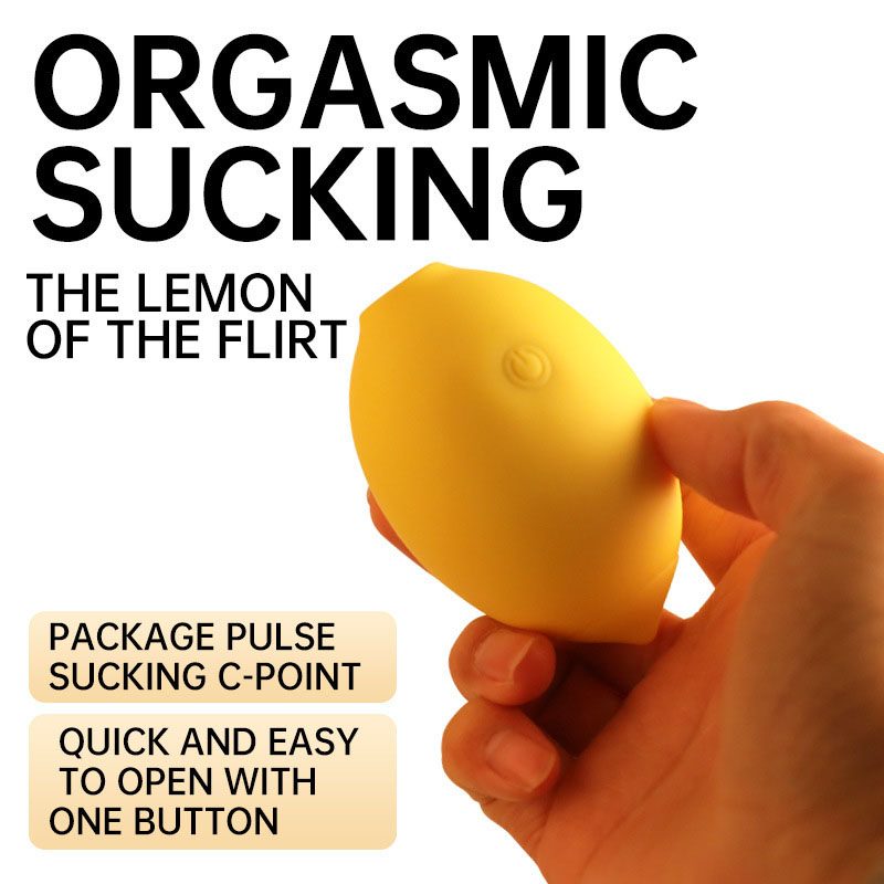 Lemon Suction Vibrator