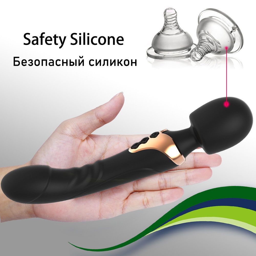 Vibrador doble (253 × 37 × 48 mm)
