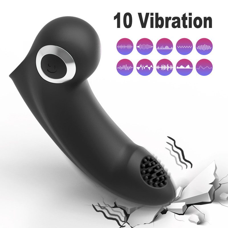 Vibratore per dito vibrante in silicone & ABS