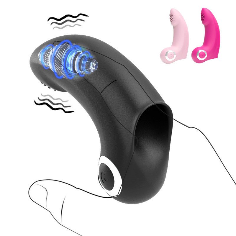 Vibratore per dito vibrante in silicone & ABS