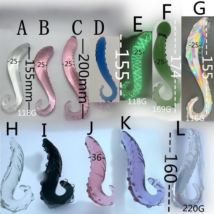 Dildo in vetro