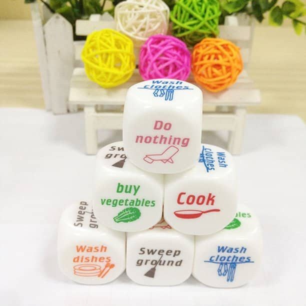 Dés à jouer pour couples