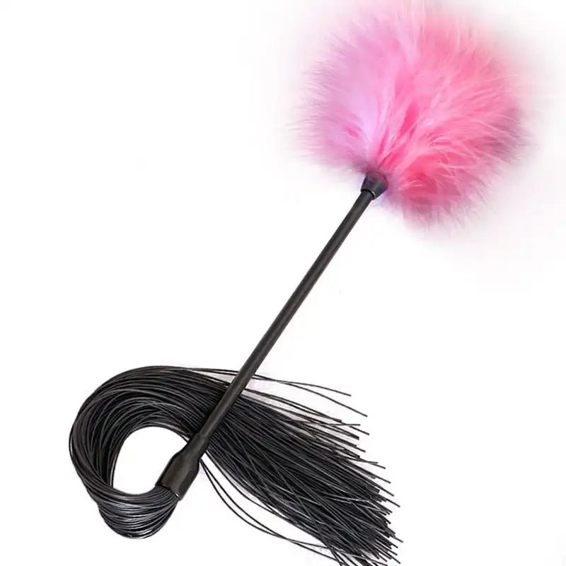 Cosquillas con plumas